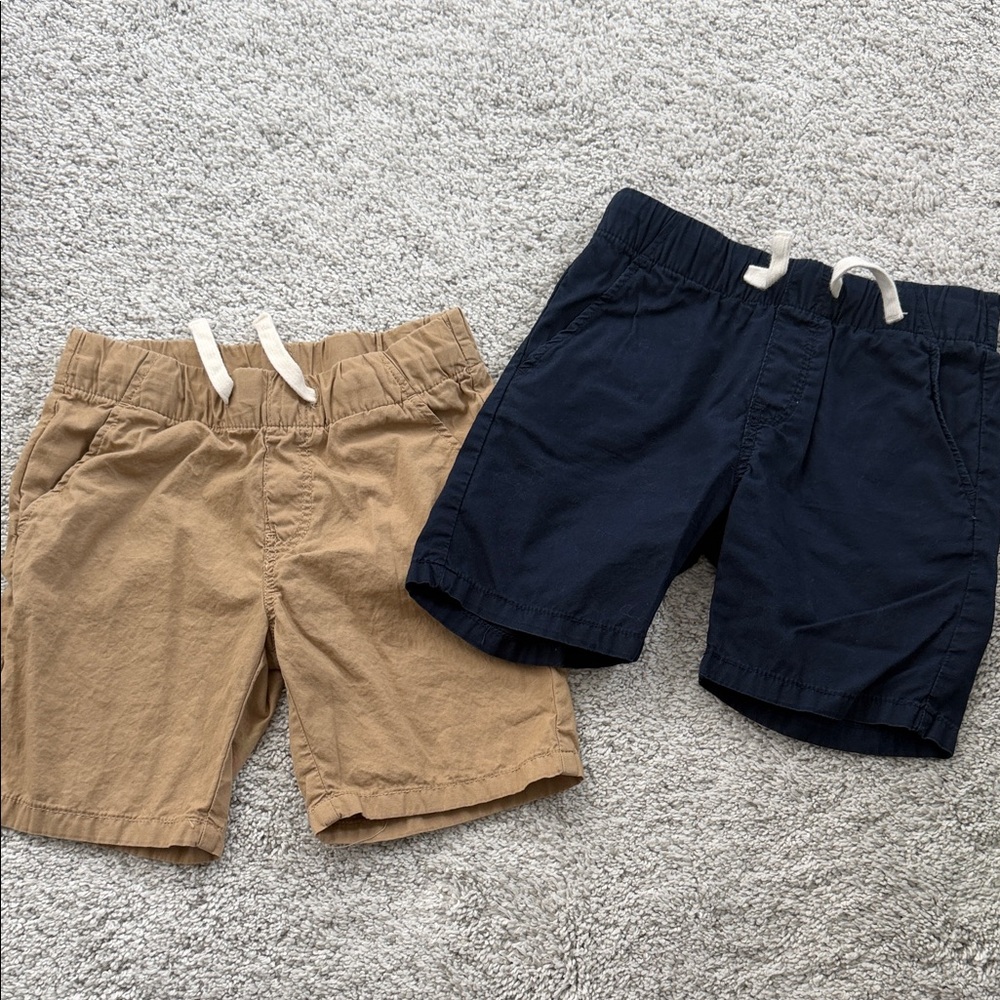 H&M Tan and Navy Kids Shorts, 3T